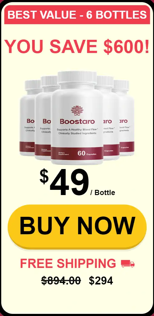 Boostaro - 6 Bottles